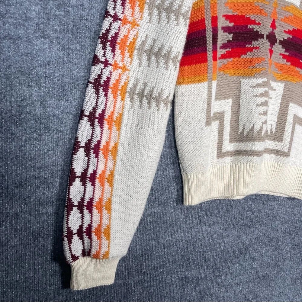 Pendleton Mens Medium 100% Wool High Grade Western Wear‎ Aztec Tribal Sweater - Picture 3 of 12